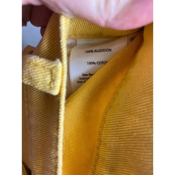 NWT STS Blue Layne 11'' High Rise Shorts Cut-Off Denim Raw Hem Marigold Size 27 - Picture 11 of 11